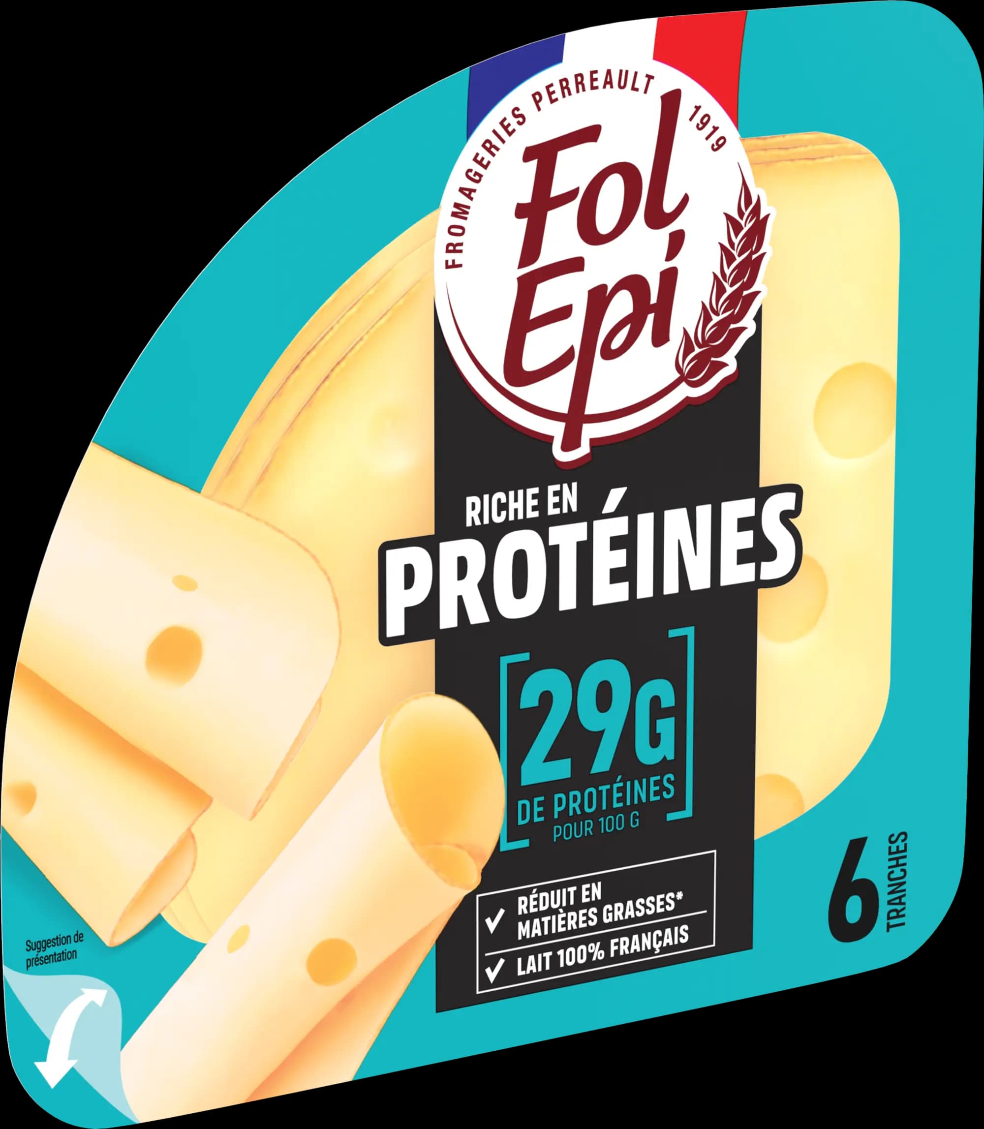 FOL EPI RICHE EN PROTEINES 6 TRANCHES 130G