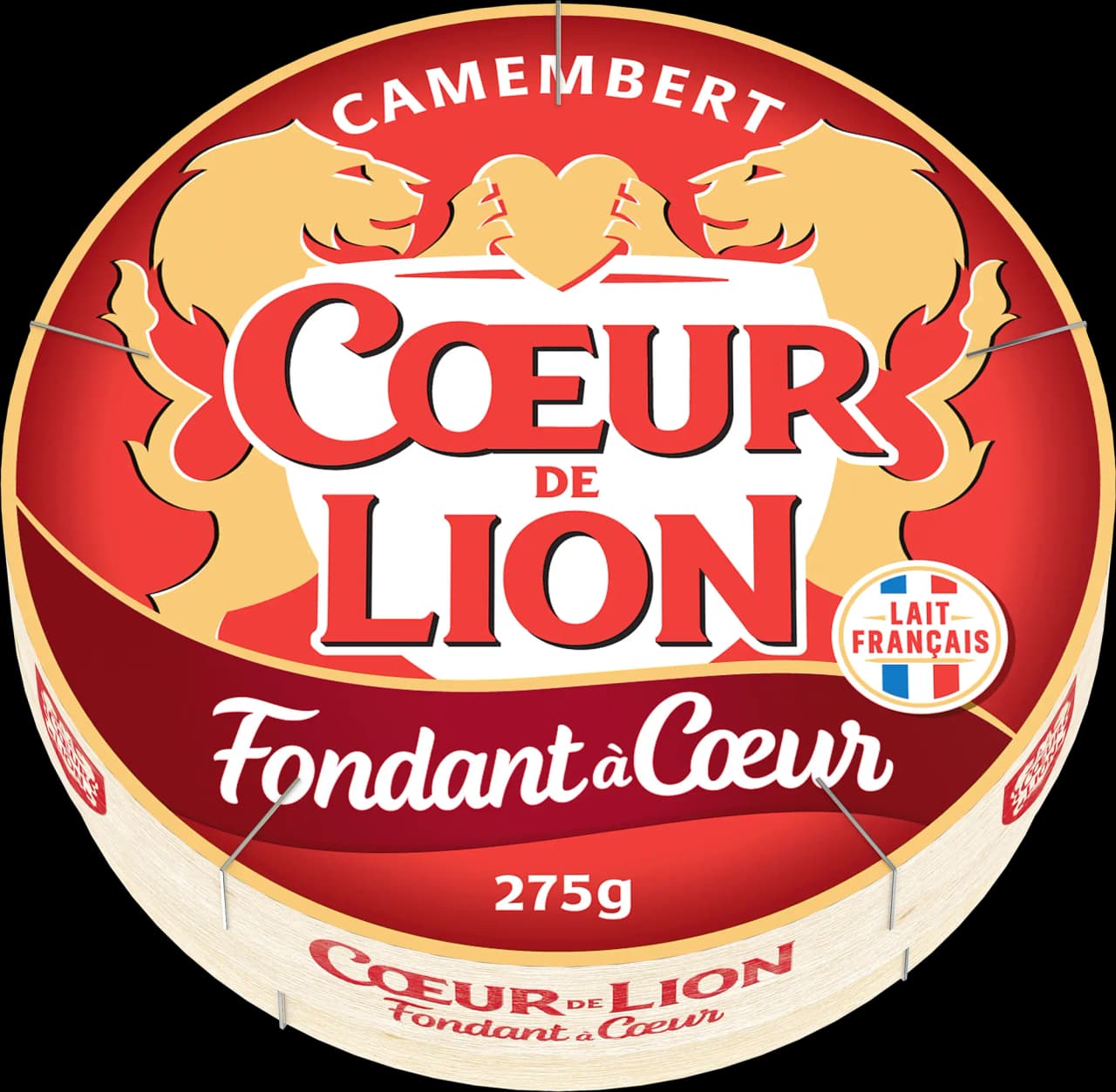 COEUR DE LION CAMEMBERT FONDANT A COEUR 275G