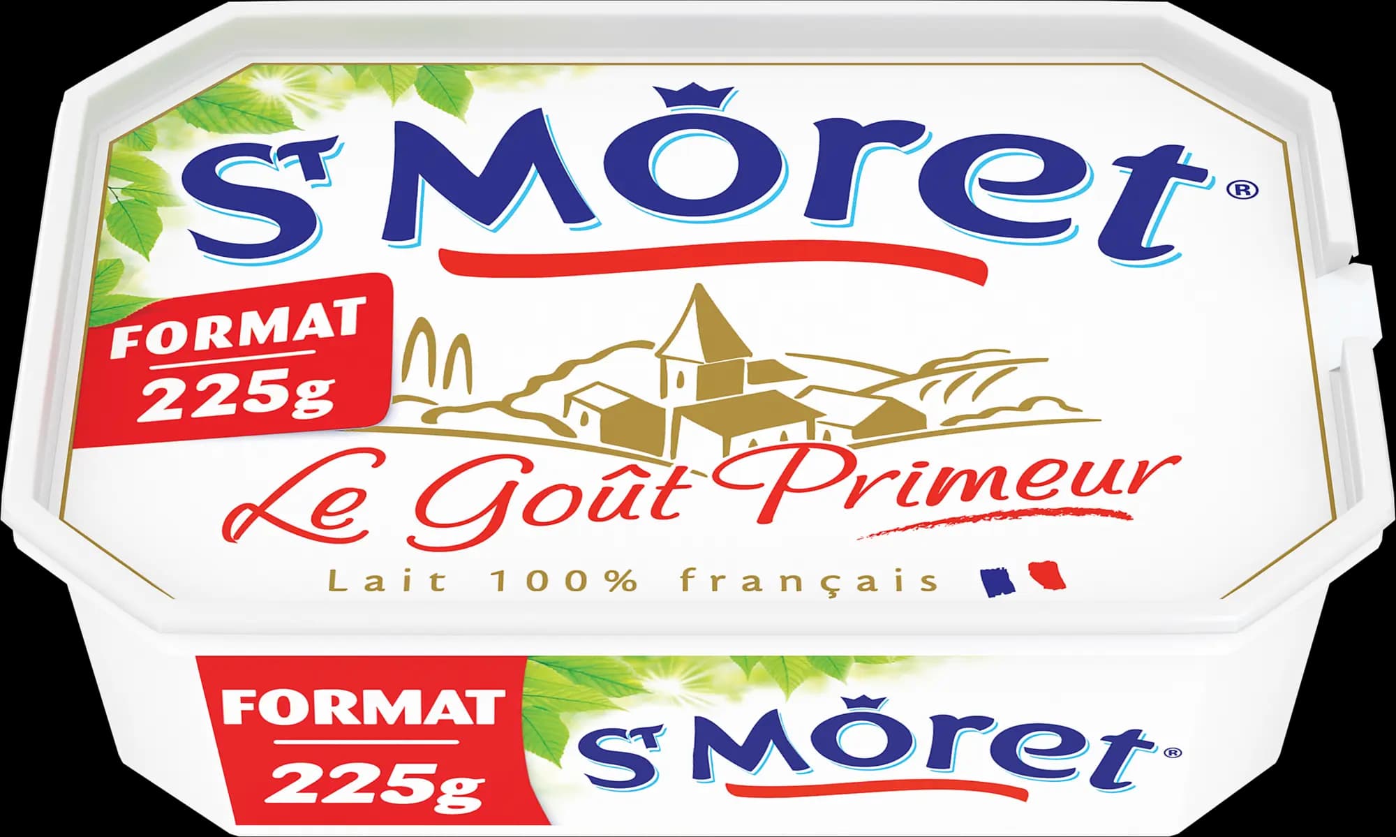 ST MORET NATURE BARQUETTE 225G