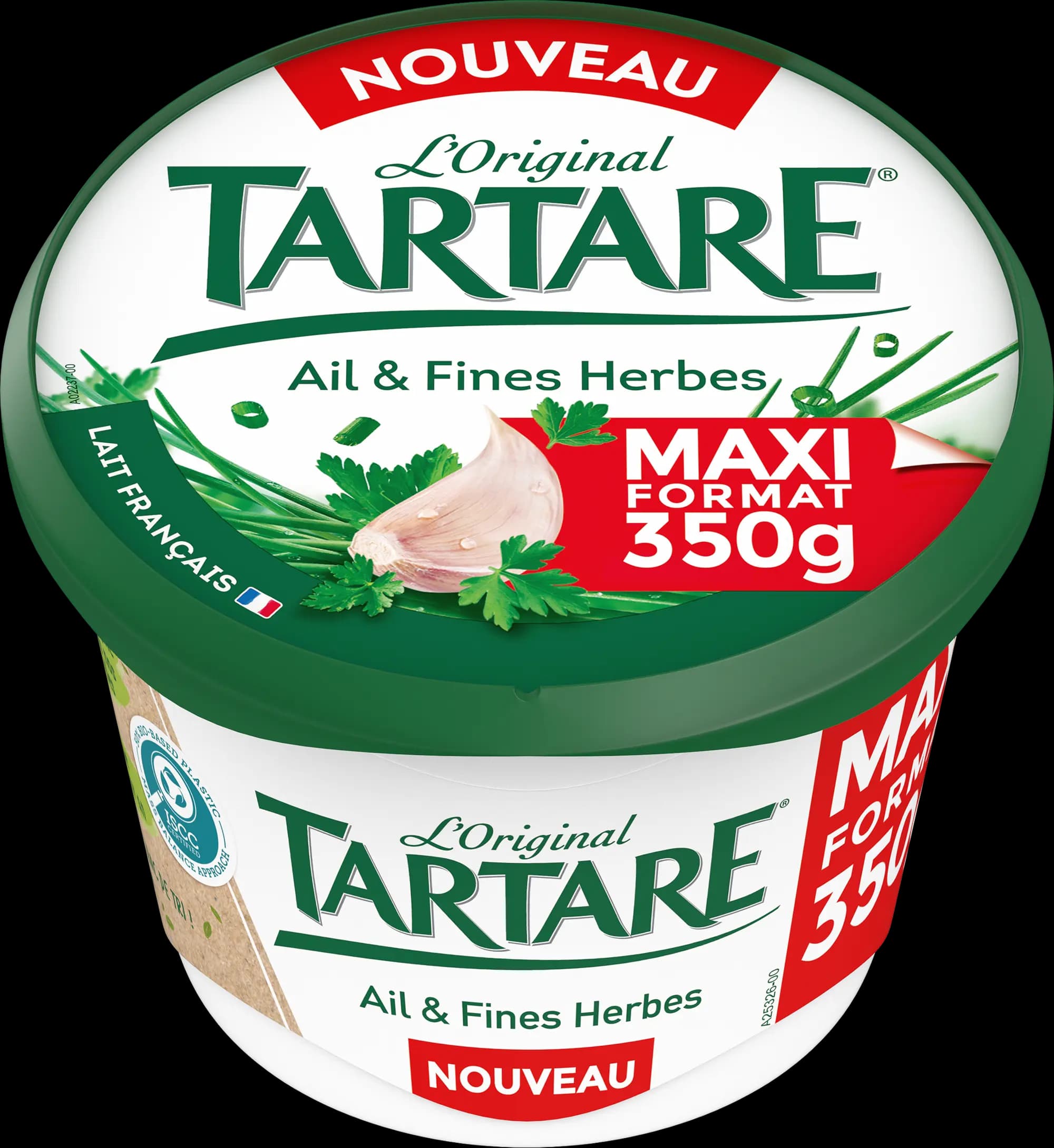 TARTARE® AIL & FINES HERBES POT 350G