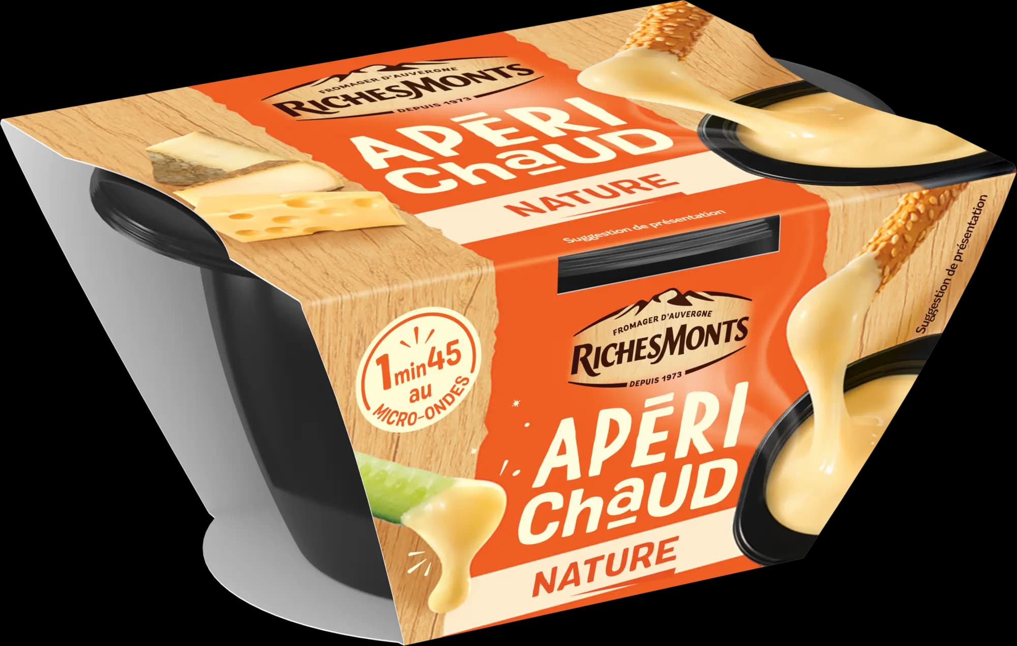 RICHESMONTS APERI'CHAUD NATURE POT 140G