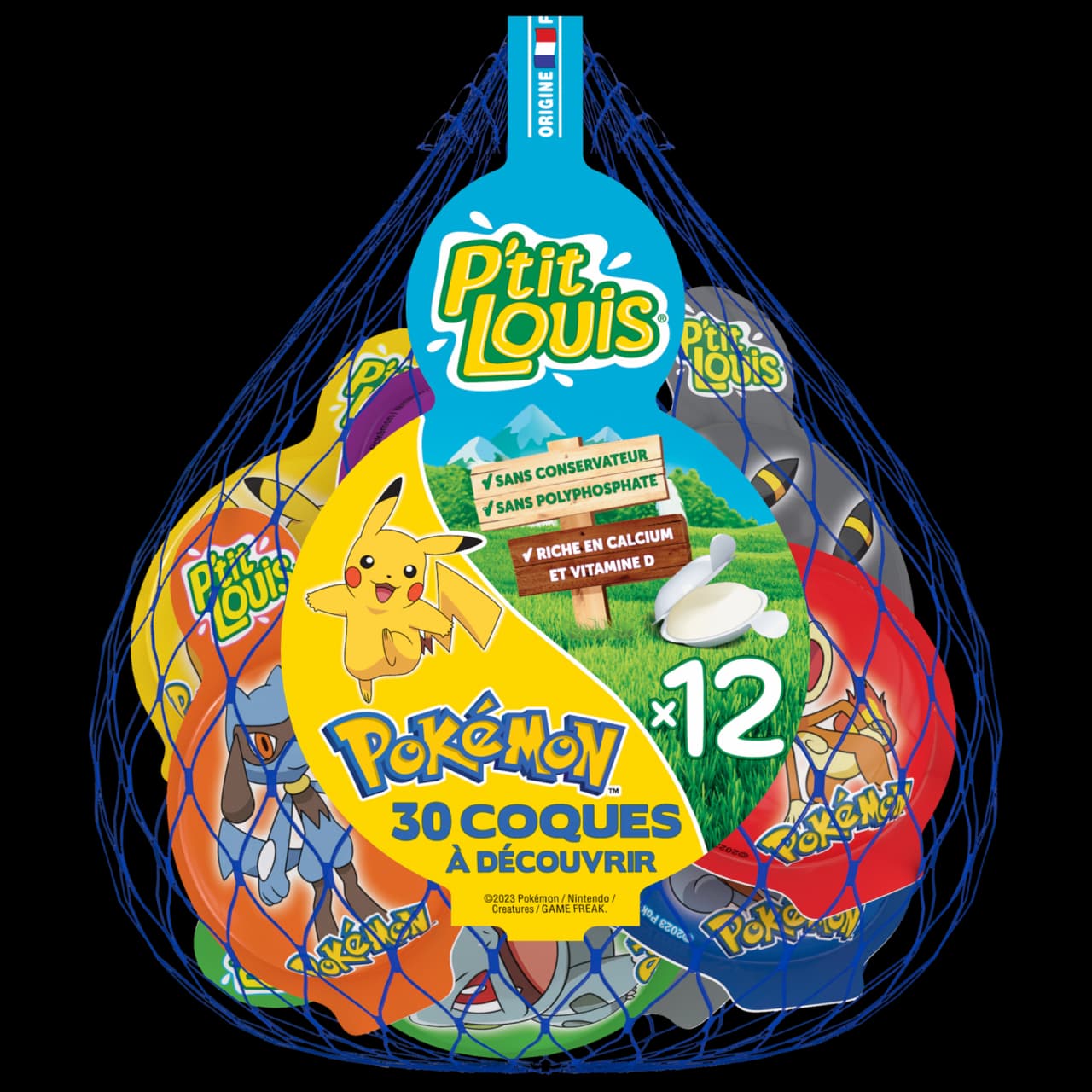 P'TIT LOUIS FILET 12 PORTIONS - 240G