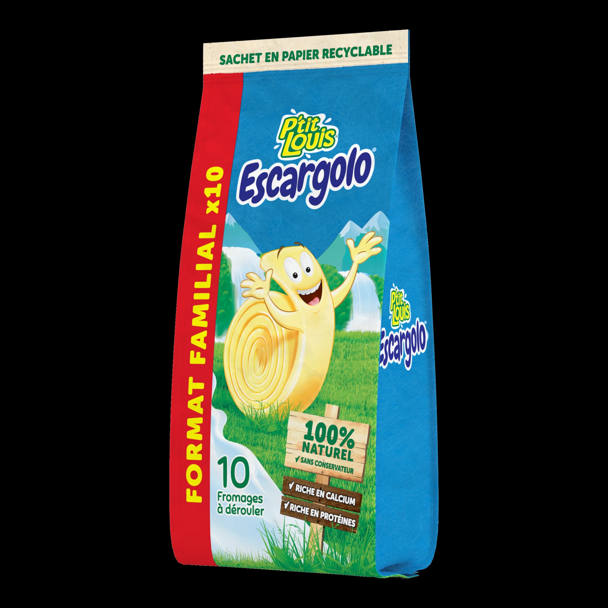 P'TIT LOUIS ESCARGOLO 10 PORTIONS - 167G