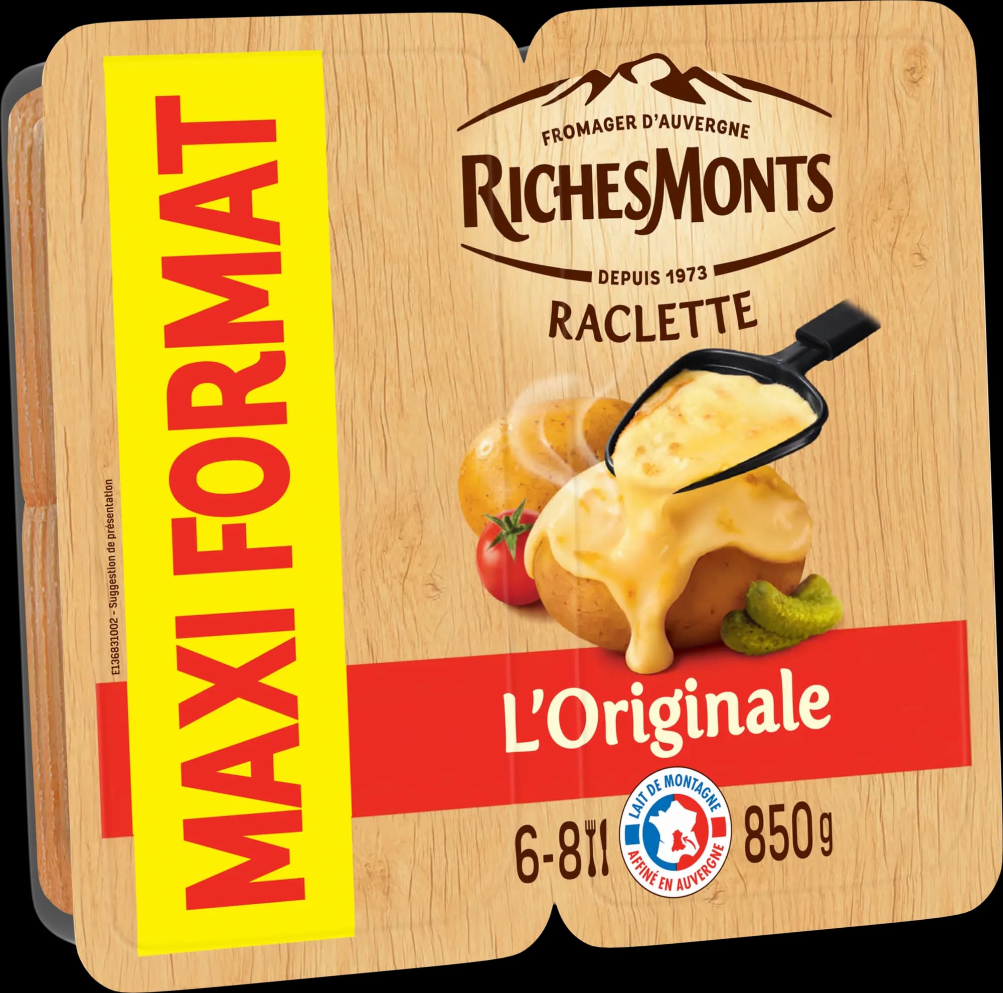 RICHES MONTS PLATEAU RACLETTE TRANCHETTES L'ORIGIN