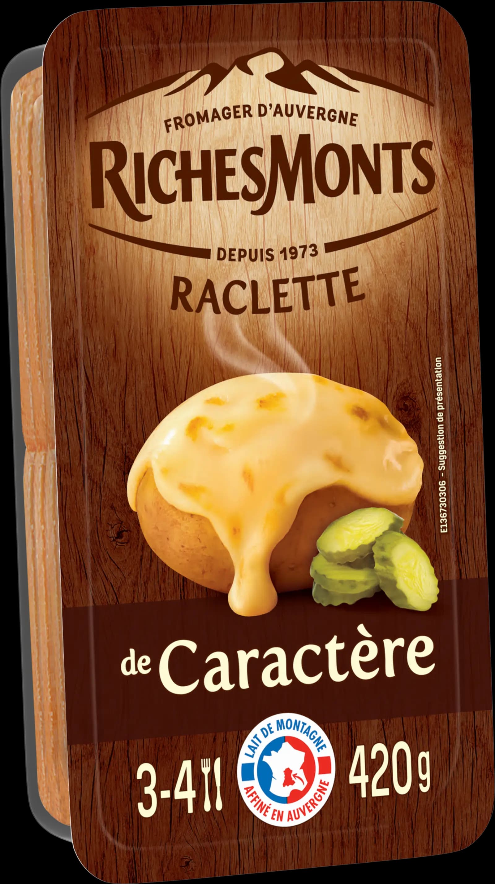 RichesMonts Raclette de Caractère 420G