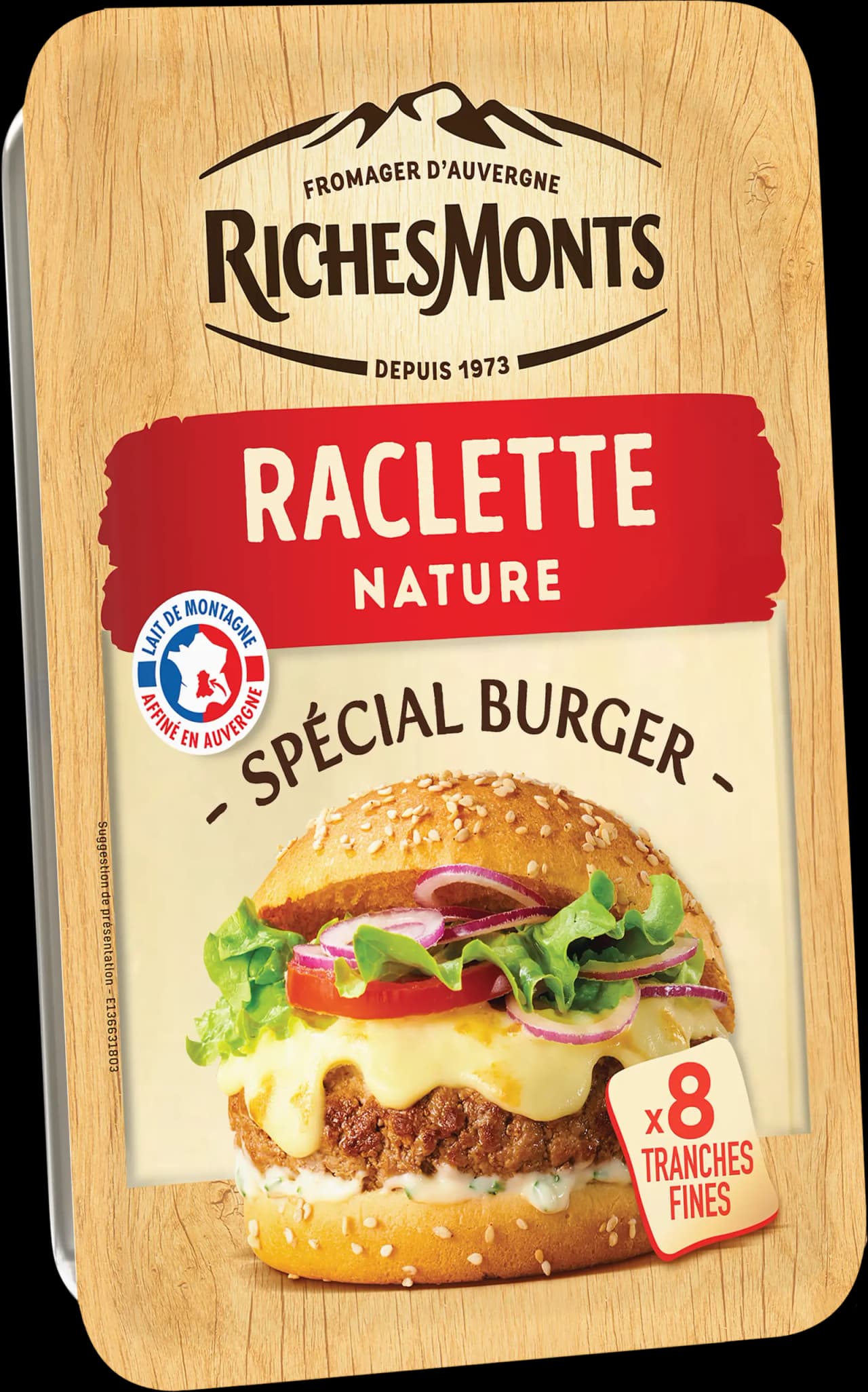 RICHESMONTS TRANCHES BURGER 140G