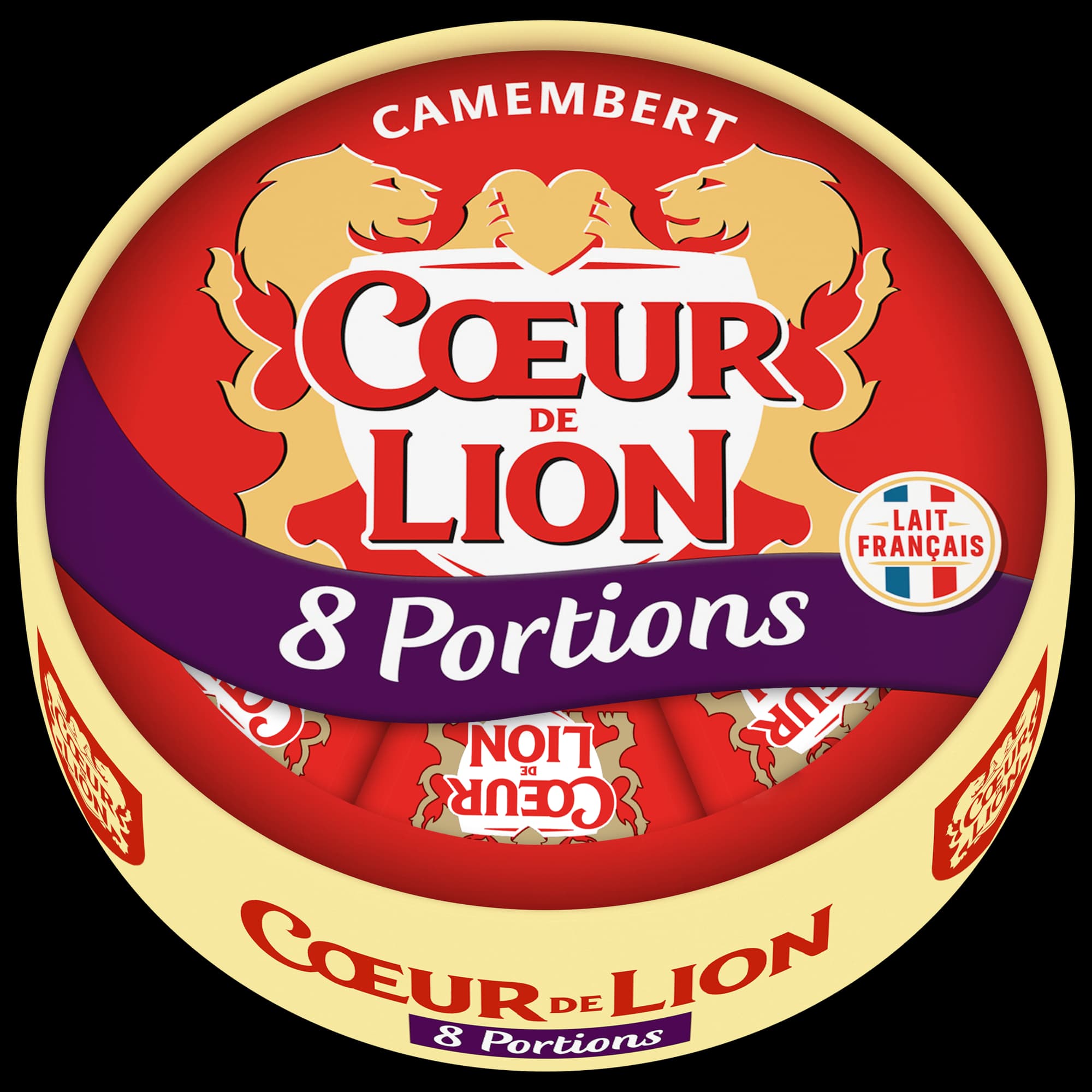 COEUR DE LION CAMEMBERT 8 PORTIONS 240G
