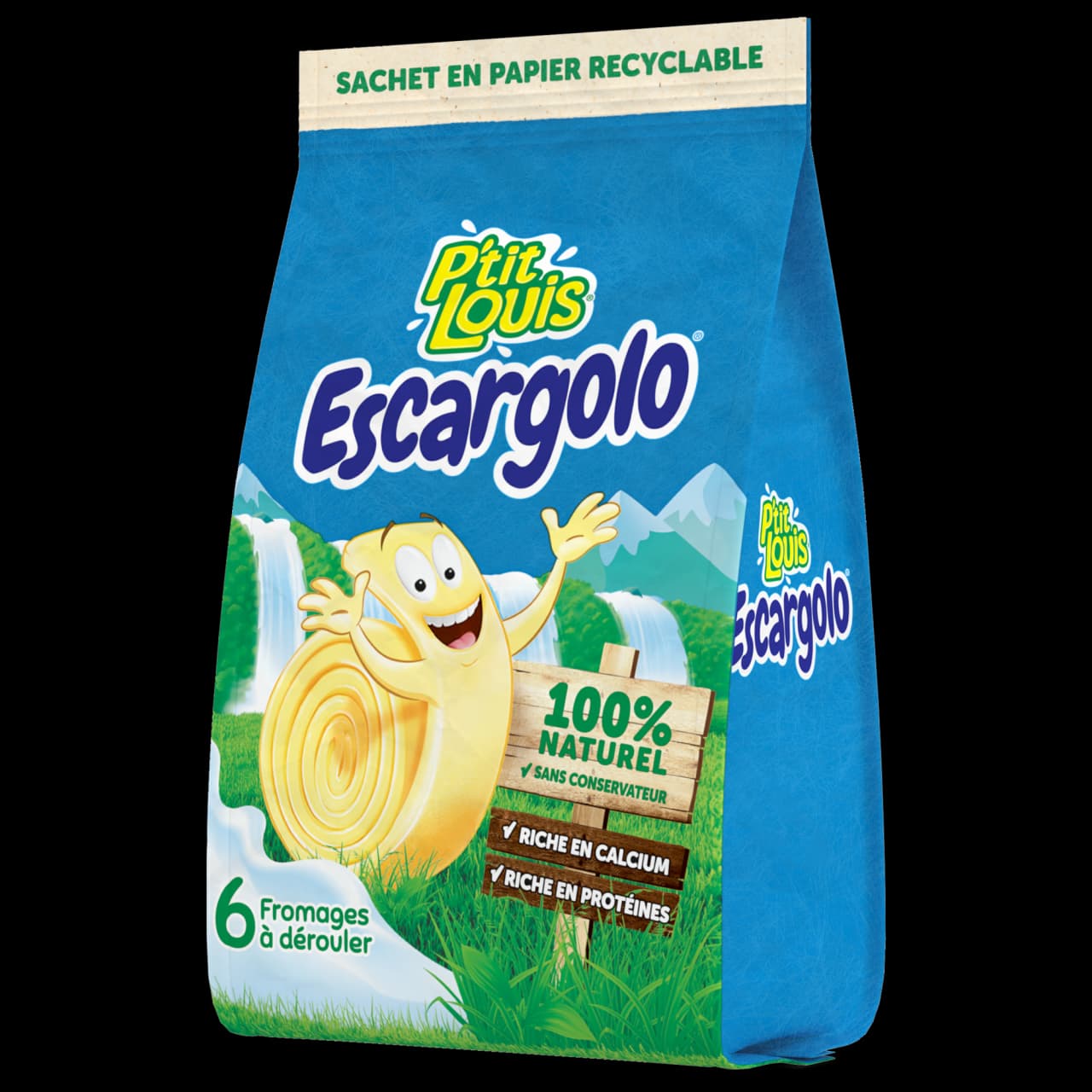 P'TIT LOUIS ESCARGOLO 6 PORTIONS - 100G