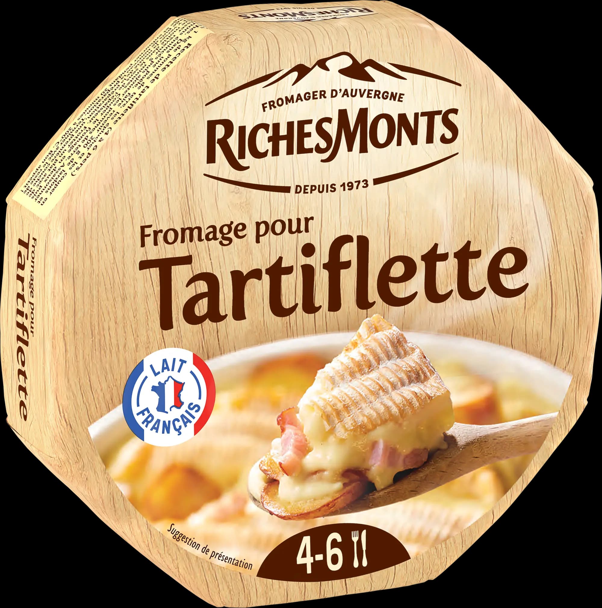 RICHES MONTS FROMAGE POUR TARTIFLETTE 450G