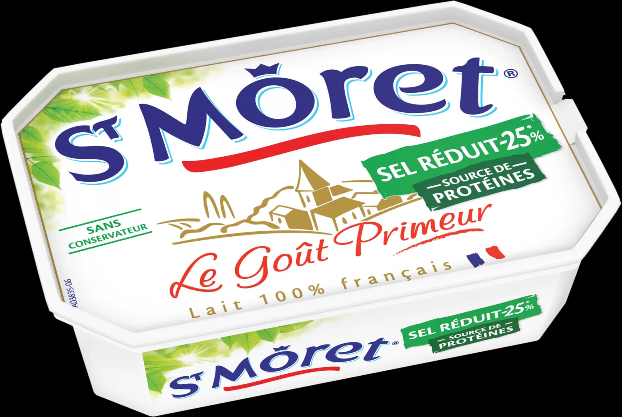 ST MORET NATURE SEL REDUIT BARQUETTE 150G