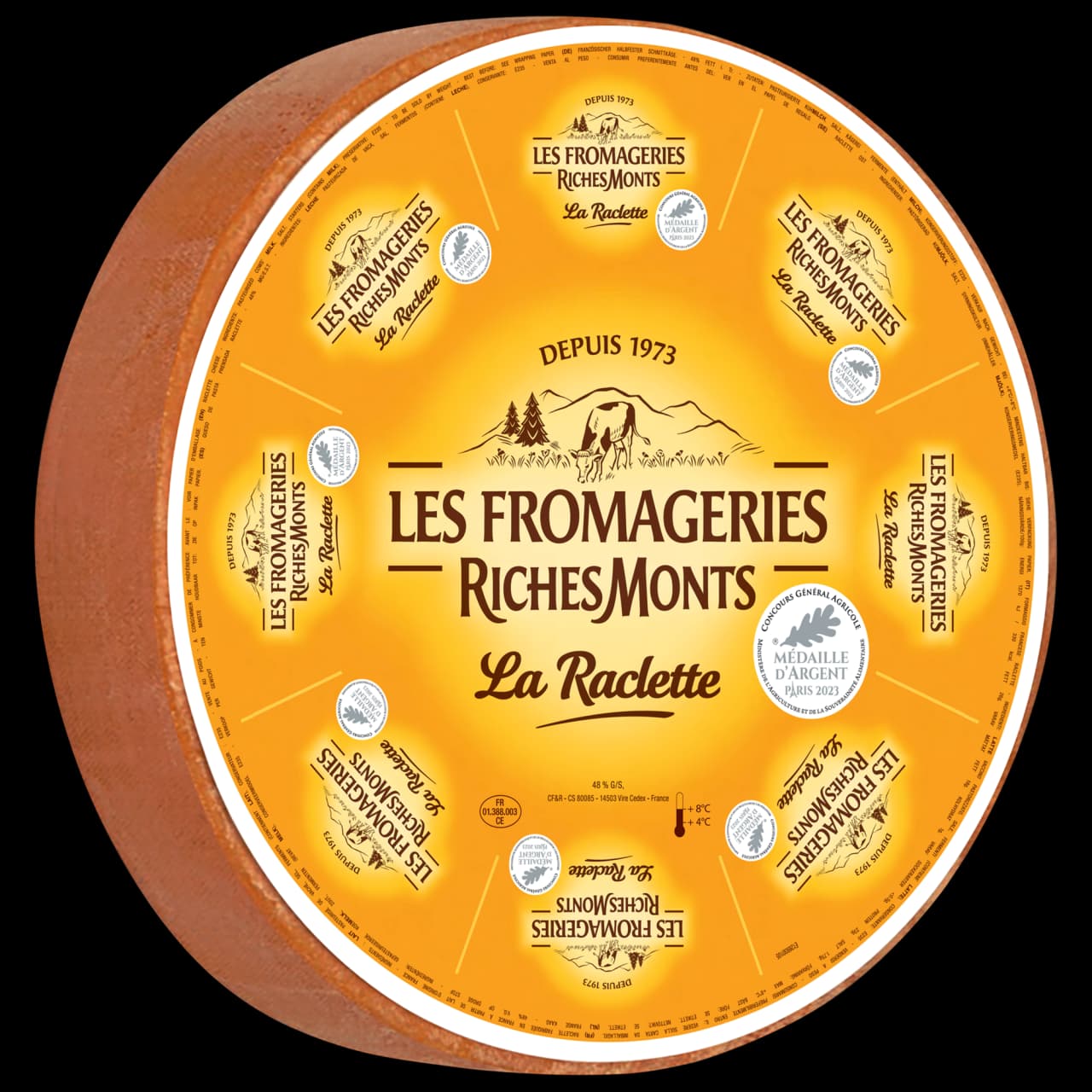 RICHES MONTS RACLETTE MEULE SELECTION COUPE 6.5KG